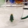 Borosilicate glass cup Christmas series