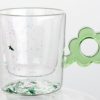 Borosilicate glass cup Christmas series