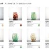 Colorful tumbler glass