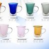 Colourful double wall glass